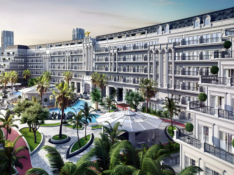 2 BHK Apartment off-plan for sale in Vincitore Wellness Tower A (AED 1,754,000)